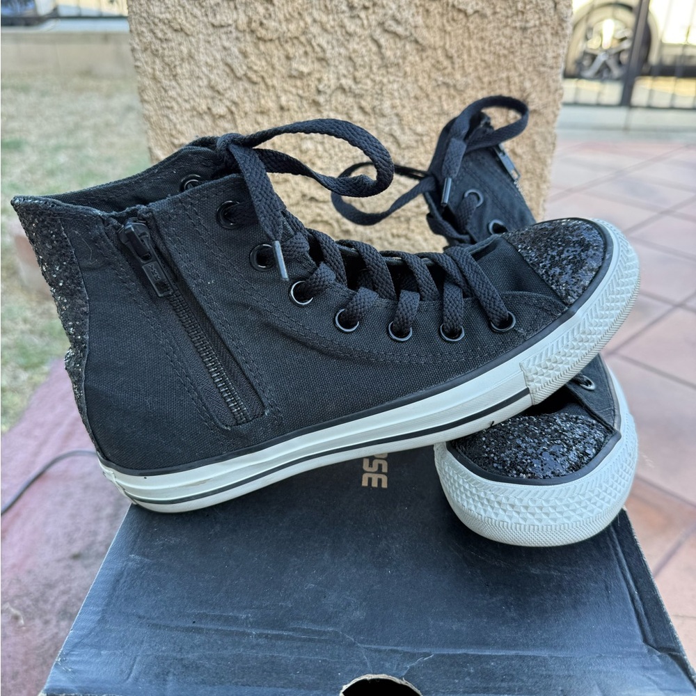 Converse Women’s CT Side Zip HI Sneakers (Size 7)